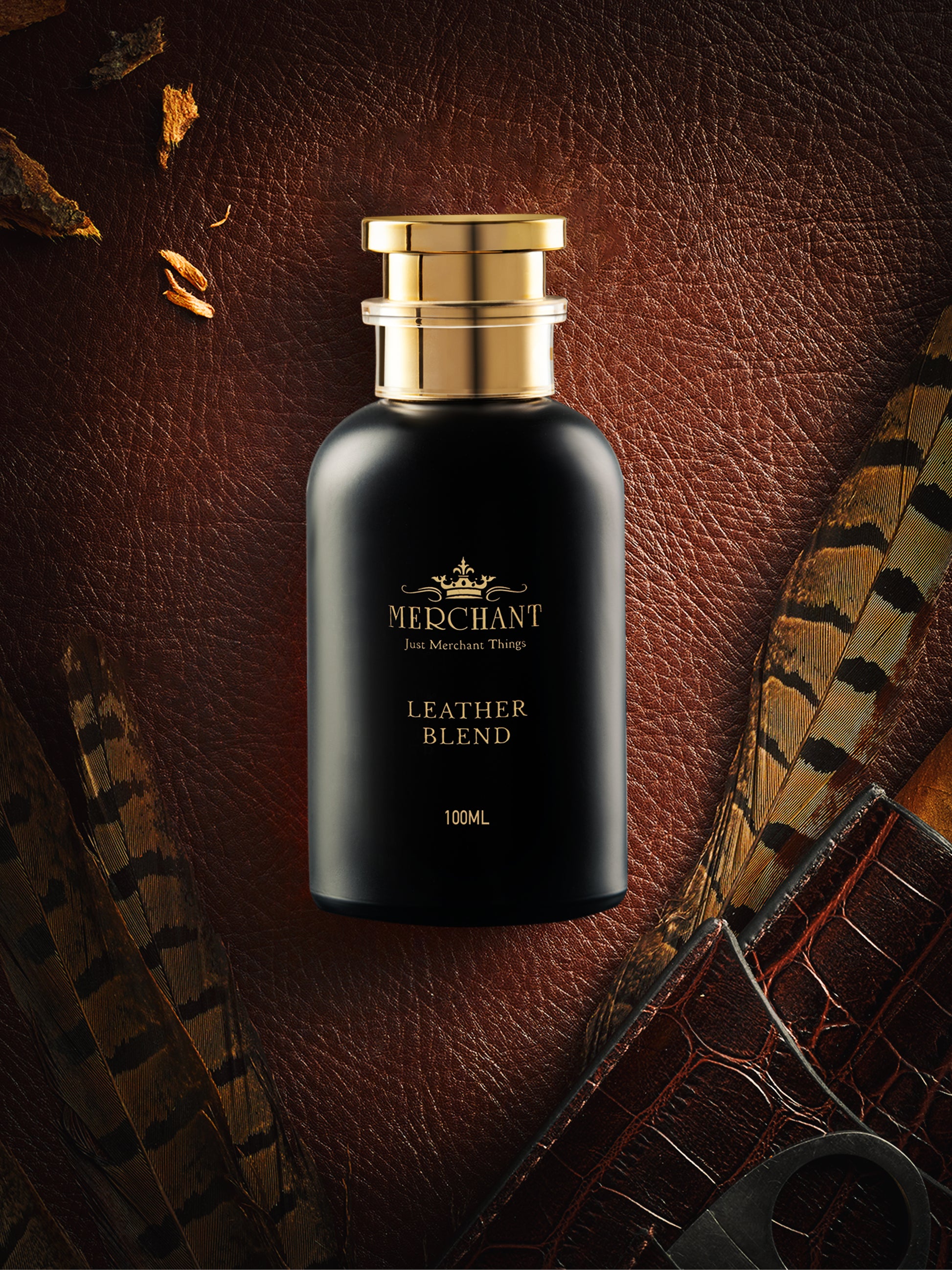 Merchant Leather Blend | Eau De Parfum | Unisex Perfume | 100 ml